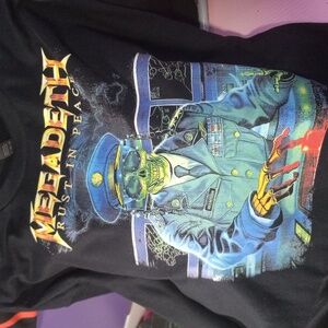 MEGADEATH- CONCERT TEE